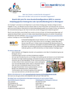 PDF Aushang mit Informationen und Foto
