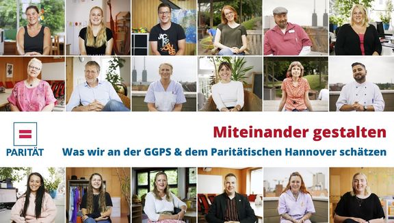 Miteinander gestalten. Was wir an der GGPS und dem Paritätischen Hannover schätzen